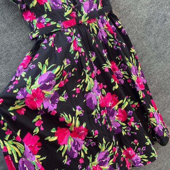 Stuart Alan Vintage Dress Womens 18 Cottagecore Floral pin-up Spring Boho - Picture 6 of 10